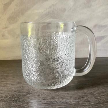 Vintage Iittala Krouvi Beer Mug Glass, Vintage Modern Iittala Krouvi 50 cl Krouvi Beer Mug 