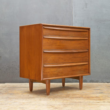 Vintage Mid-Century 1960s Danish Teak Petite Dresser 