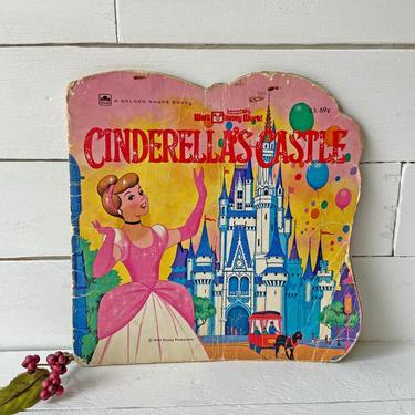 Vintage 1980's Cinderella Castle Walt Disney World // Vintage Cinderella Collector, Lover // Children's book, Perfect Gift 