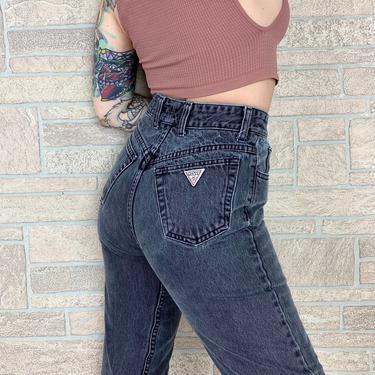 Guess Faded Black High Rise Jeans / Size 27 