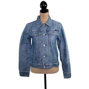 Long Fringe DKNY Jeans 1990's Leather Suede Jacket Donna Karan Made in the USA Fringe Suede Jacket