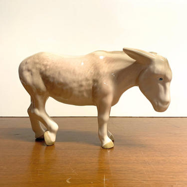 Vintage Coopercraft Donkey Figurine Made in England 