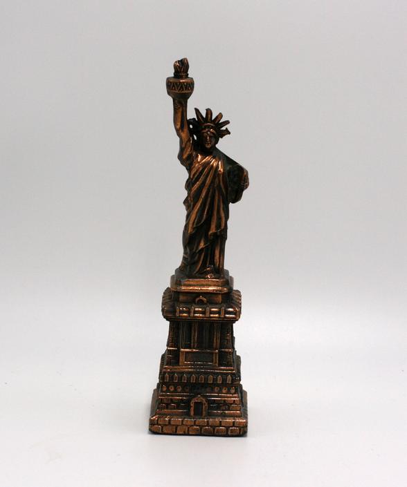 vintage copper statue of liberty replica 