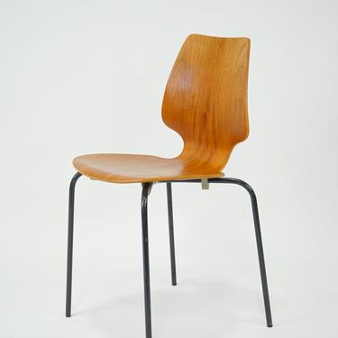 Danish Modern Teak Bentwood Chair