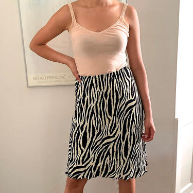 Vintage Zebra 90's Skirt 