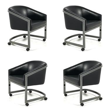 Set of 4 Design Institute of America Game Chairs