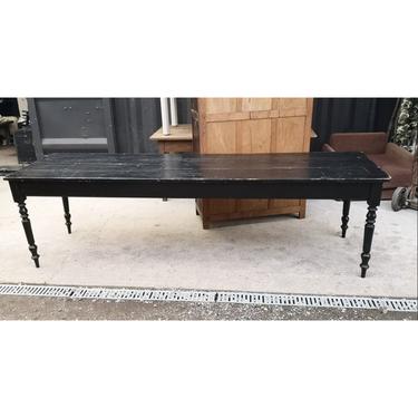 Glossy Black Dining Table