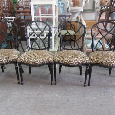Set of 4 Chippendale Side Chairs