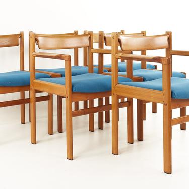 HW Klein For Bramin Mobler Mid Century Danish Teak Dining Chairs - Set of 6 - mcm 
