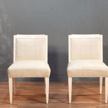 Stendig Contemporary White Leather Accent Chair – ONLINE ONLY