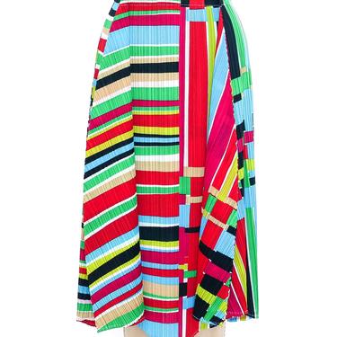 Issey Miyake Pleats Please Multicolor Origami Skirt