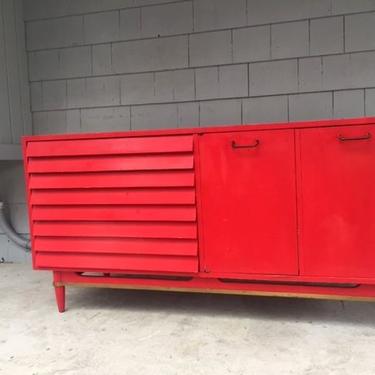 Midcentury Upcycled American Martinsville Credenza
