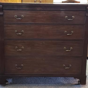 Item#LM3 Antique Mahogany Gentleman’s Chest of Drawers c.1900