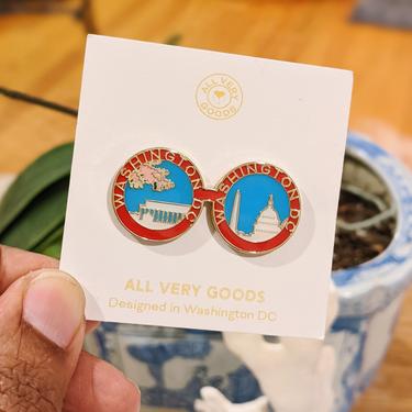 DC in Cherry Blossoms Pin - 2021