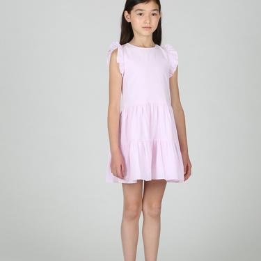 Little Olin Pink Ruffle Dress