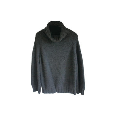 Forme 3'3204322896 Avantgarde Oversized Cotton Knit Gray Sweater 