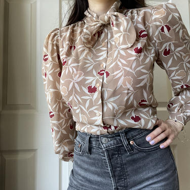 Vintage Pussybow Blouse 