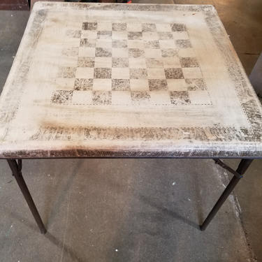 Vintage Game/Card Table 30(sq) x 26.25