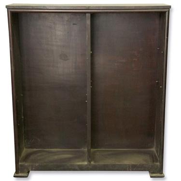 Antique Traditional 4 ft Dark Wooden Bookcase