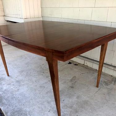 Midcentury Surfboard Dining Table with Leaf