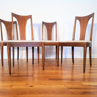 Mid Century Broyhill Brasilia Set of Four Dining Chairs 