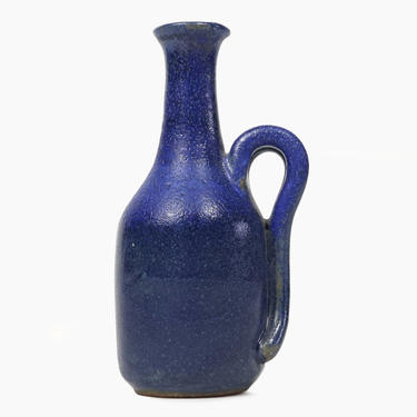 Gema Ossenbach Ceramic Bottle Small Size Studio Pottery Vase  Mid Century Modern MCM MOD Art Stoneware 