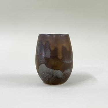 Round Tumbler - Rusty Gold (wine, cup, glass, wine, coffee, tea, gift, dinnerware, modern, handmade ceramic) 
