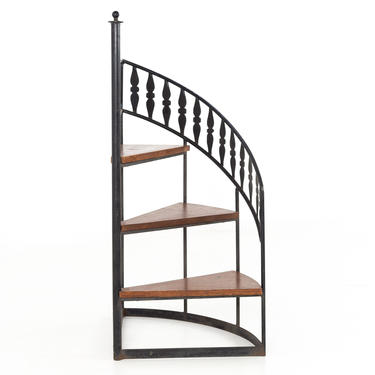 Arthur Umanoff Mid Century Stair Step Display Shelf - mcm 