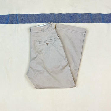 Size 28x28.5 Vintage 1950s US Army Khaki Chino Pants 