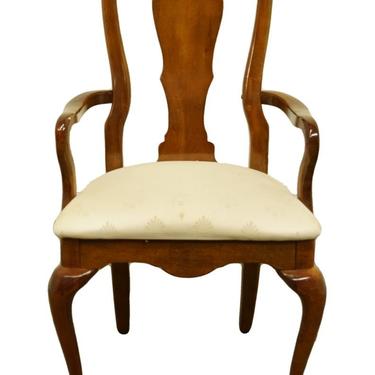American Drew Cherry Grove Collection Queen Anne Style Dining Arm Chair W. Fan Back 
