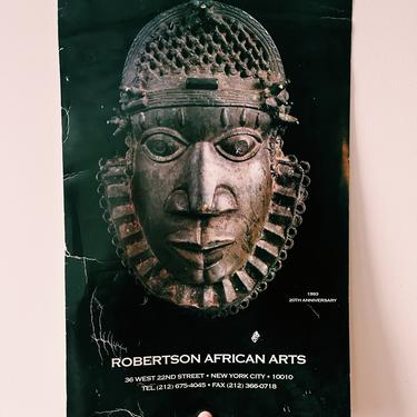 Vintage African Arts Poster (NYC, 1993)