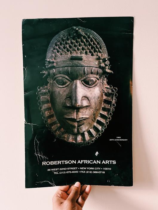 Vintage African Arts Poster (NYC, 1993)