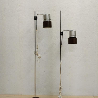 Pair of Vintage Danish Modern Floor Lamps 
