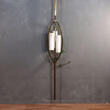 Mid Century Brass Tension Lamp – ONLINE ONLY