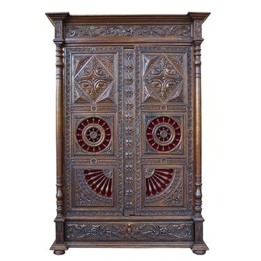 Ornate Low Country Armoire