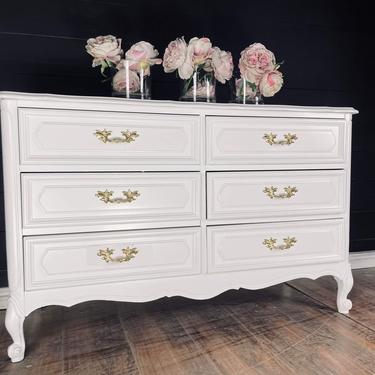 Gorgeous French Provincial Dresser Console Credenza Solid Wood customizable 