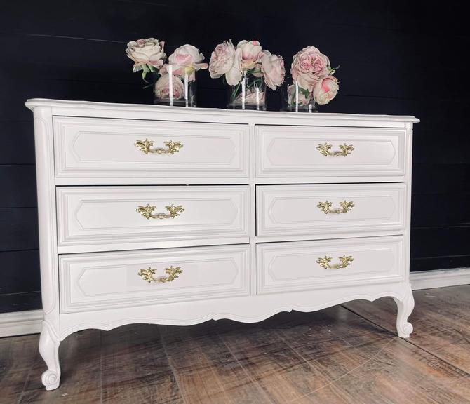 Gorgeous French Provincial Dresser Console Credenza Solid Wood customizable 