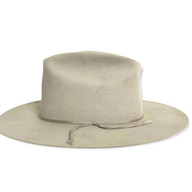 Vintage 1950s/1960s PENNEYS RANCHCRAFT Western Hat ~ 7 ~ Cowboy ~ Fur Felt Fedora ~ 3X Beaver ~ 