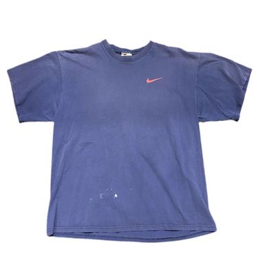 (L) Vintage Nike Blue T-Shirt 121821RK