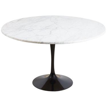 Eero Saarinen for Knoll Marble-Top Tulip Table by ErinLaneEstate