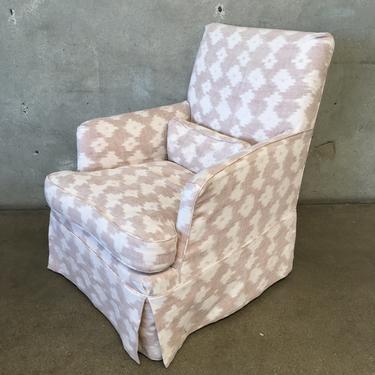 Farmhouse Style Upholstered Arm Chair