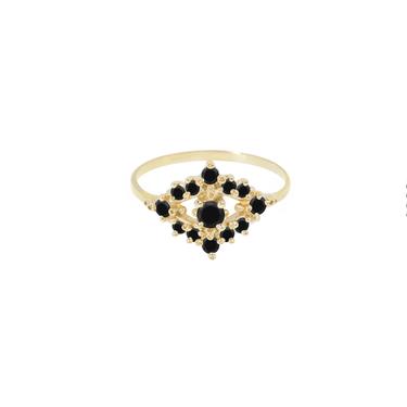 All Of Time Ring Black Spinel