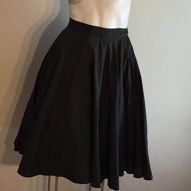 1950s Iconic Circle Skirt ROCKABILLY Dancing Black s 