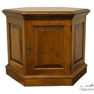 Pennsylvania House Cushman Collection Solid Hard Rock Maple Hexagonal Accent Storage End Table 21-1128 