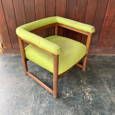 Vintage 1970s Cube Armchair Mid-Century Modern Probber or Adrian Pearsall 