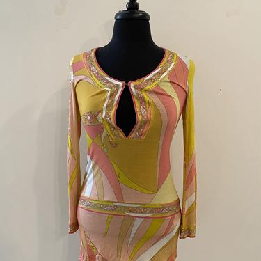 Pucci Swirl Mini Dress