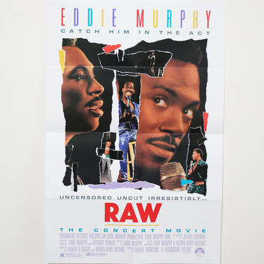 Original Theatrical One Sheet Film Poster - Eddie Murphy RAW 