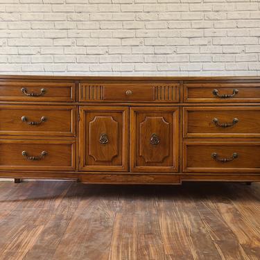 Item #148 Customizable Large Mid-century Neoclassical Dresser 