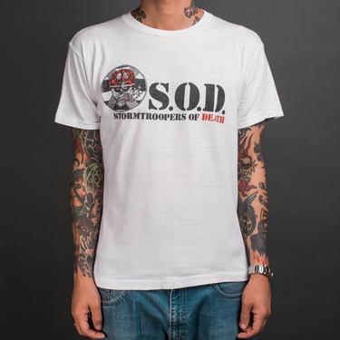 Vintage 1985 SOD Schism Tour T-Shirt 