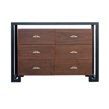 Oriental Contemporary 6 Drawers Foyer Console Sideboard Table Cabinet cs4212E 